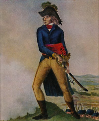 Marsalkka Bernadotte 1763-1844. Kaiverrus Hilaire Le Drun piirustuksen mukaan, 1934. tekijältä Unbekannt