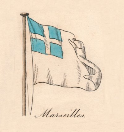 Marseille, 1838 tekijältä Unbekannt
