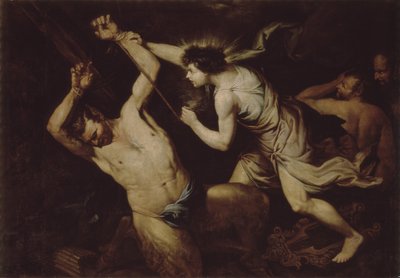 Marsyas ja Apollo tekijältä Unbekannt