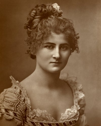 Mary Anderson, yhdysvaltalainen näyttelijä, 1884 tekijältä Unbekannt