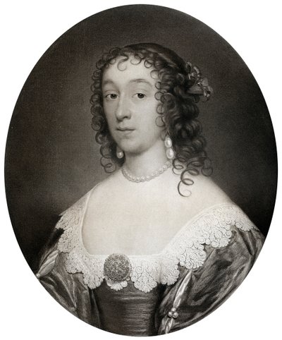 Mary Cromwell, kreivitär Fauconberg, Oliver Cromwellin kolmas tytär, 1600-luku, 1899 tekijältä Unbekannt