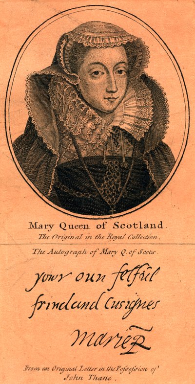 Mary, Skotlannin kuningatar, 1542-1587 tekijältä Unbekannt