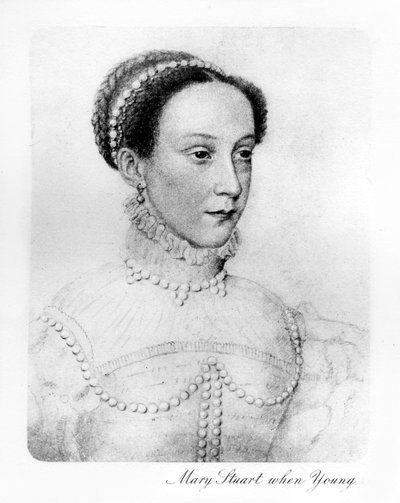 Mary Stuart nuorena, 1907 tekijältä Unbekannt