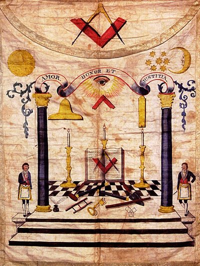 Mestari Masonin esiliina, 1700-luku tekijältä Unbekannt