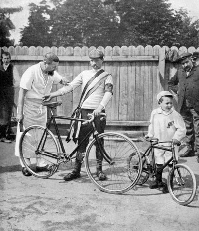 Maurice Garin, ensimmäisen Tour de Francen voittaja, 1903 tekijältä Unbekannt