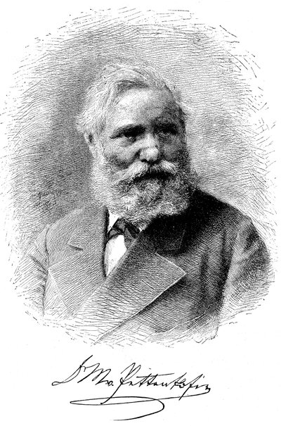 Max von Pettenkofer 1818-1901, saksalainen kemisti ja lääkäri tekijältä Unbekannt