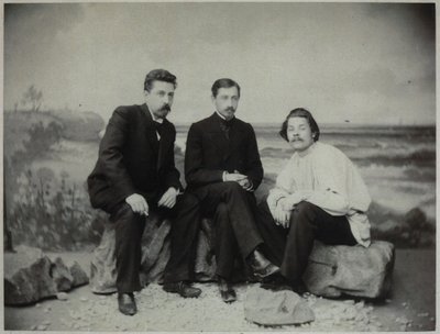 Maksim Gorki, Ivan Bunin ja Nikolai Teleshov, 1900 tekijältä Unbekannt