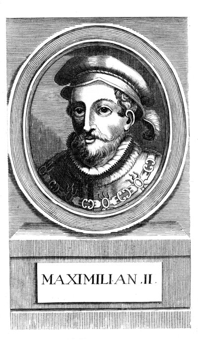 Maximillian II, Pyhän Rooman keisari 1564-1576 tekijältä Unbekannt
