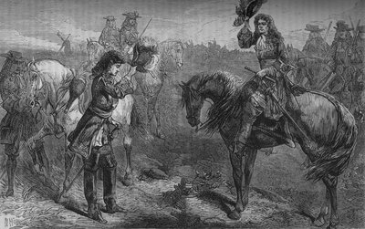 William III:n kokous. ja Berwickin herttua, c1694, c1880 tekijältä Unbekannt