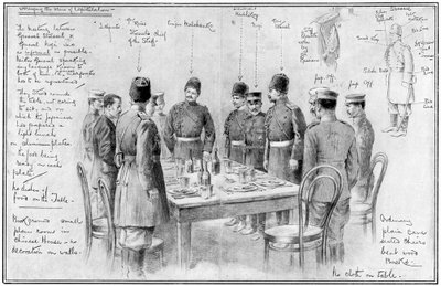 Vastustavien kenraalien kokous, Venäjän ja Japanin sota, 1904-5 tekijältä Unbekannt