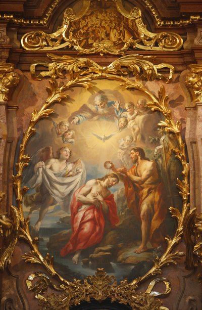 Melk Abbey Jeesuksen kaste, Melk, Itävalta tekijältä Unbekannt