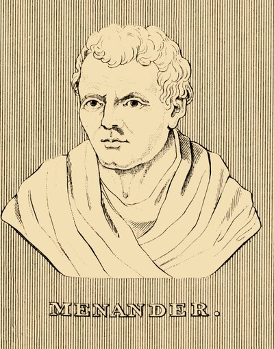 Menander, n. 342-290 eKr., 1830 tekijältä Unbekannt