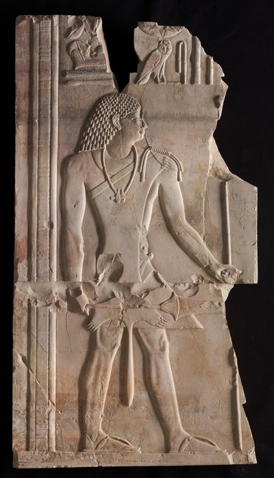 Mentuemhat pappina sauvan ja valtikan kanssa, c. 667-647 eaa. tekijältä Unbekannt