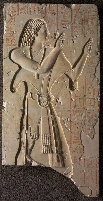 Mentuemhat kirkollispuvussa, c. 667-647 eaa. tekijältä Unbekannt