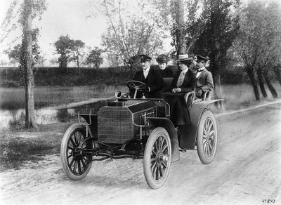 Mercedes 35 hv auto, 1901 tekijältä Unbekannt