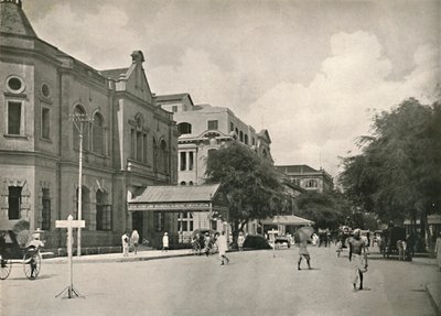 Merchant Street, Rangoon, 1900. tekijältä Unbekannt