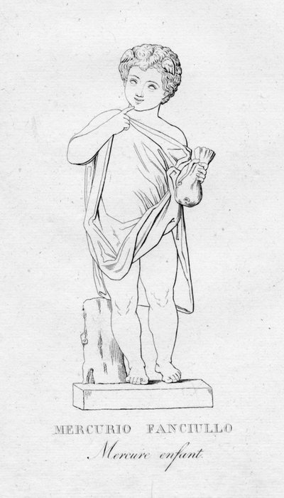 Mercury Child Mercury Child, c1850 tekijältä Unbekannt