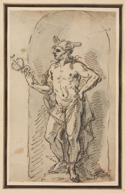 Merkurius, 1700-luku. tekijältä Unbekannt