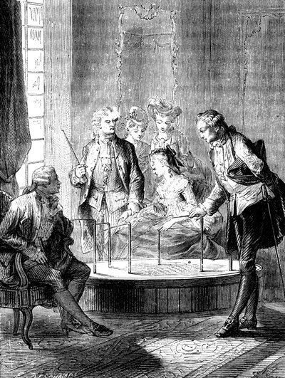 Mesmers amme, c1870 tekijältä Unbekannt