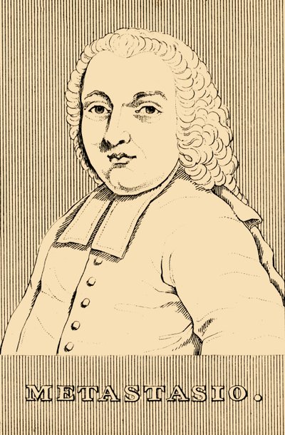 Metastasio, 1698-1782, 1830. tekijältä Unbekannt
