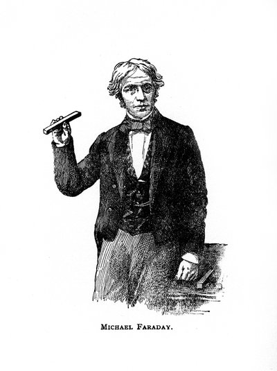 Michael Faraday, 1800-luvun brittiläinen kemisti ja fyysikko, 1900-luku tekijältä Unbekannt
