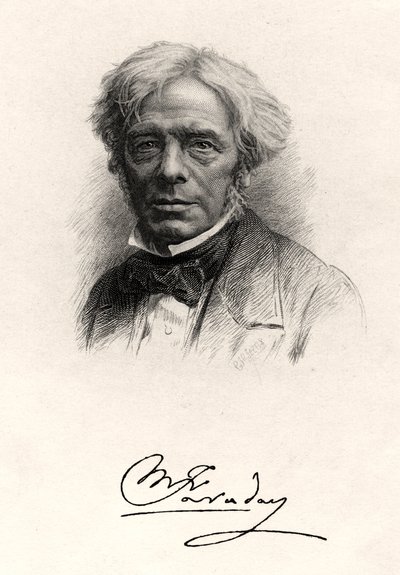 Michael Faraday, brittiläinen fyysikko ja kemisti, 1931 tekijältä Unbekannt