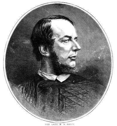 Michael William Balfe, irlantilaissyntyinen brittiläinen säveltäjä ja laulaja, 1870 tekijältä Unbekannt
