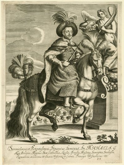 Michal Korybut Wisniowiecki 1640-1673, Puolan kuningas ja Liettuan suurruhtinas, n. 1670 tekijältä Unbekannt