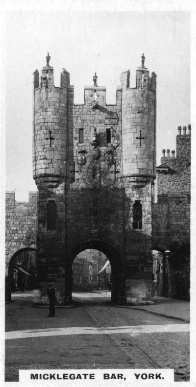 Micklegate Bar, York, 1920-luku tekijältä Unbekannt