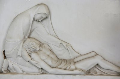 Milanon monumentaalinen hautausmaa : Pieta Milan Italia tekijältä Unbekannt