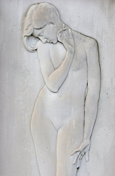 Milanon monumentaalinen hautausmaa : nainen, Milano, Italia tekijältä Unbekannt