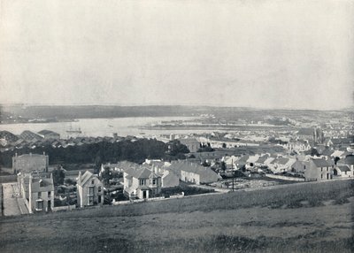 Milford Haven - Yleinen näkymä kaupunkiin ja Haveniin, 1895 tekijältä Unbekannt