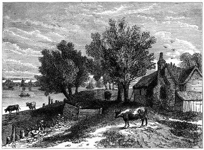 Millbank, Lontoo, c1800 1891 tekijältä Unbekannt
