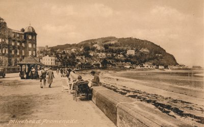 Minehead Promenade, Somerset, 1930-luku tekijältä Unbekannt