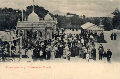 Kivennäisvesilähde nro 4, Yessentuki, Venäjä, 1900-luku. tekijältä Unbekannt