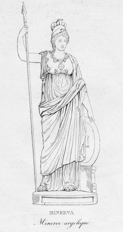 Minerva Argolic Minerva, c1850 tekijältä Unbekannt