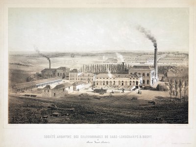 Mining, Coal Sars Longchamps & Bouvy Coalmining Co Ltd, Belgia tekijältä Unbekannt