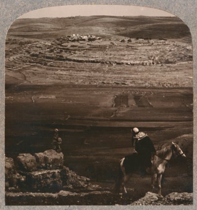 Mispeh, Jaakobin kivipatsaan kanssa, 1900 tekijältä Unbekannt