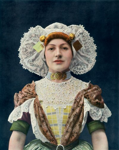 Neiti Marie Marcilly - Theatre National De LOeéonista - Franciscan rooli. - Poissaoleva, 1904. tekijältä Unbekannt