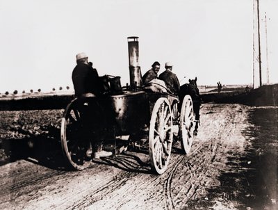 Siirrettävä keittiö linjaa ylöspäin, c1914-c1918 tekijältä Unbekannt