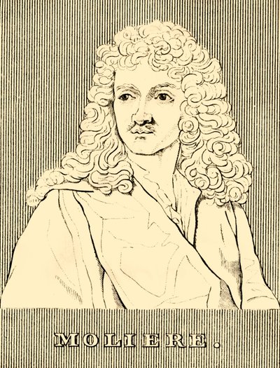 Moliere, 1622-1673, 1830. tekijältä Unbekannt