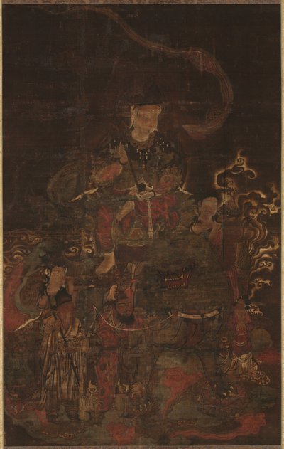 Monju ja avustajat, 1200-luku. tekijältä Unbekannt