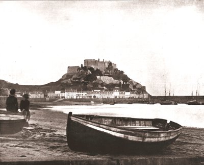 Mont Orgueilin linna, Jersey, 1894. tekijältä Unbekannt