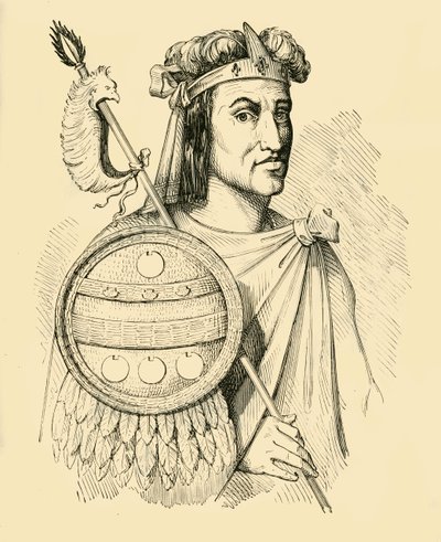 Montezuma, 15191-1520, 1890. tekijältä Unbekannt