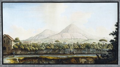 Vesuvius, Napolin kuningaskunta, n. 1767 tekijältä Unbekannt