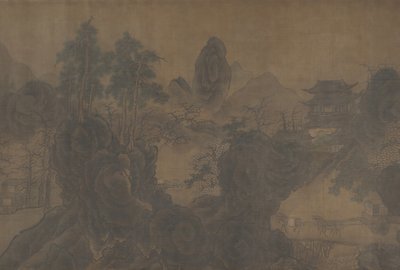 Vuoristomaisema, mahdollisesti 1600-luvulta. tekijältä Unbekannt