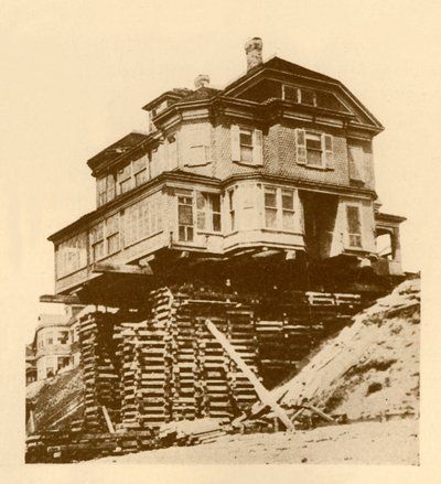 Moving a House Bodily, 1930. tekijältä Unbekannt