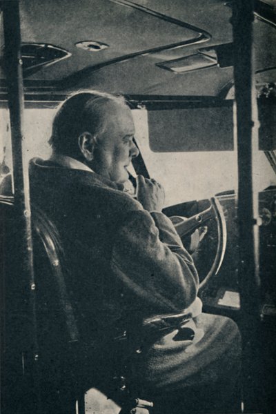 Herra Churchill R.A.F. - lentävän veneen Berwick ohjaimissa, 1942, 1945. tekijältä Unbekannt
