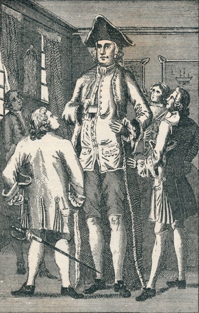 Henry Blacker brittiläinen jättiläinen, c1750, 1894 tekijältä Unbekannt