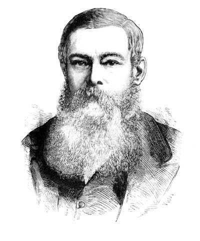 Mr. J. H. Brand, Orange Free Staten presidentti, 1880 tekijältä Unbekannt